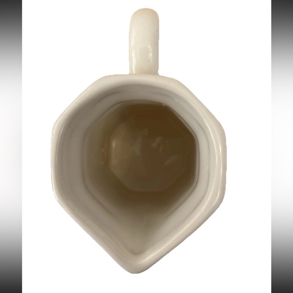 Pfaltzgraff Heritage White Small Pitcher 5” Octagon Stoneware - Picture 6 of 7